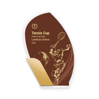 Trofeo premiazione Tennis