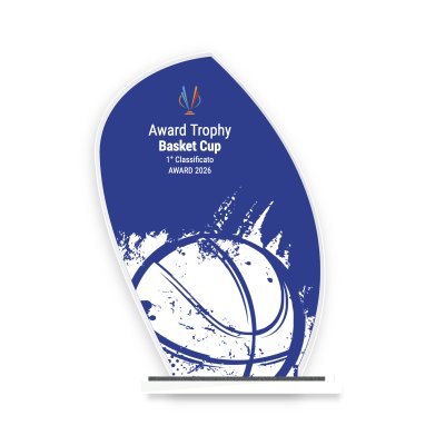 Trofeo premiazione Basket
