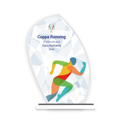 Trofeo premiazione Corsa