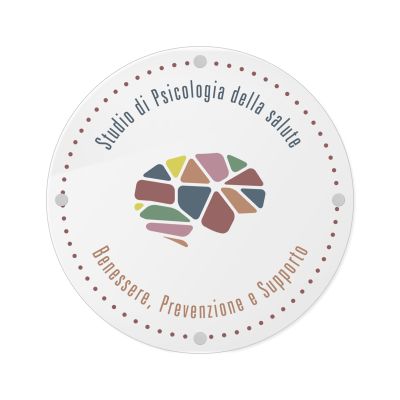 Targa Studio Psicologico Singola Lastra Plexiglass