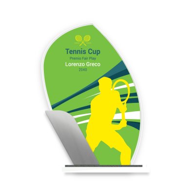 Trofeo premiazione Tennis