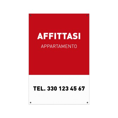 Cartello Affittasi
