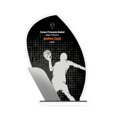 Trofeo premiazione Basket