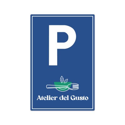 Cartello per parcheggio