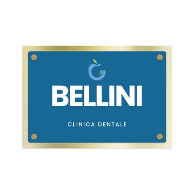 Targa Clinica Dentale Doppia Lastra