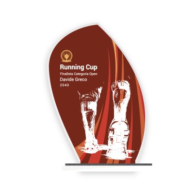 Trofeo premiazione Corsa