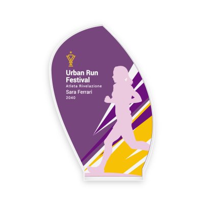 Trofeo premiazione Corsa