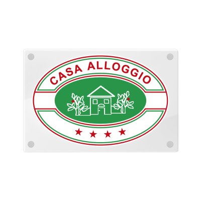 Targa Classificazione alberghiera Plexiglass