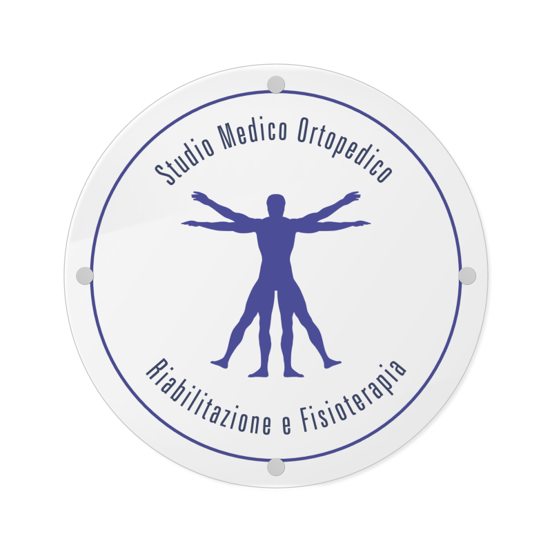 Targa Studio Medico Singola Lastra Plexiglass