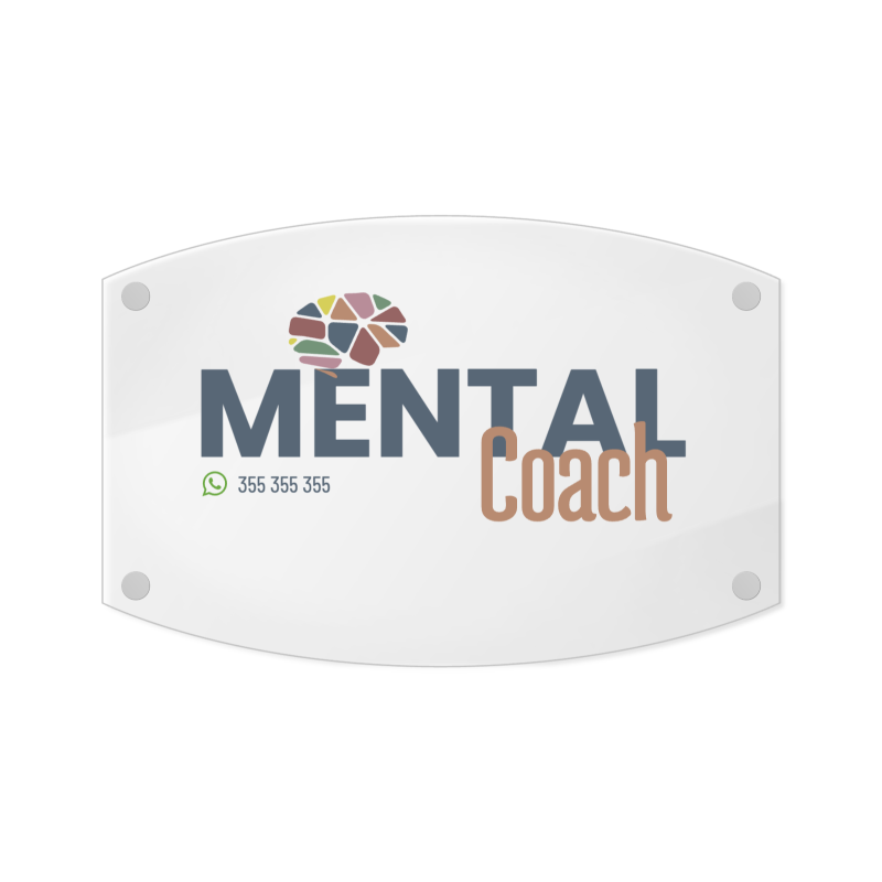 Targa Mental Coach contemporaneo