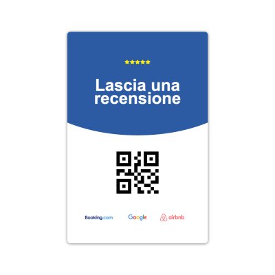 Cartello Lascia una recensione