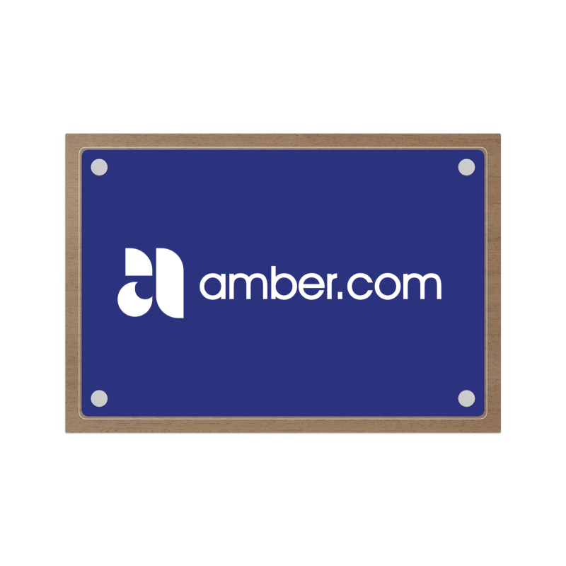 Targa Amber Doppia Lastra Wood